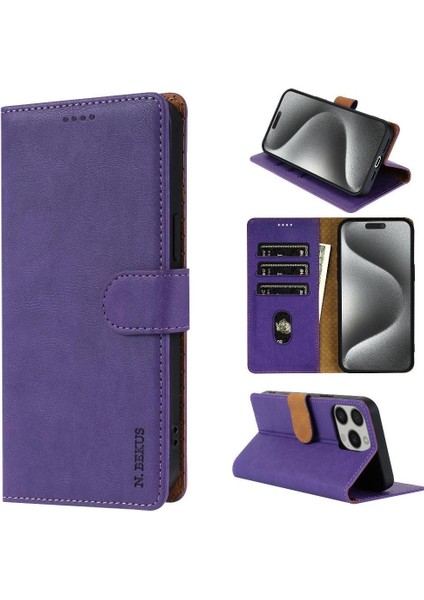IPhone 11 Için Flip Case Pro Max Manyetik Kapatma Çift Katmanlı Koruma (Yurt Dışından)