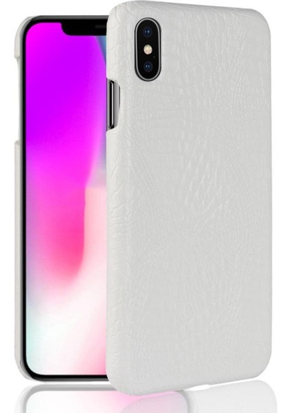 IPhone Xs Için Şık Klasik Durumda/x Anti Scratch Klasik Timsah Kapak (Yurt Dışından)