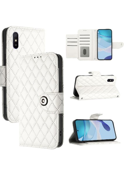 Xiaomi Redmi 9A Darbeye Şık Koruyucu Kart Tutucu Cüzdan (Yurt Dışından)