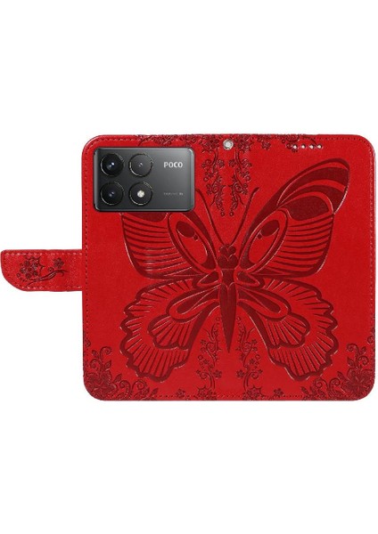 Kredi Kartı Yuvası ile Xiaomi Redmi K70 Yüksek Kaliteli Deri Için Flip Case (Yurt Dışından) modelleri