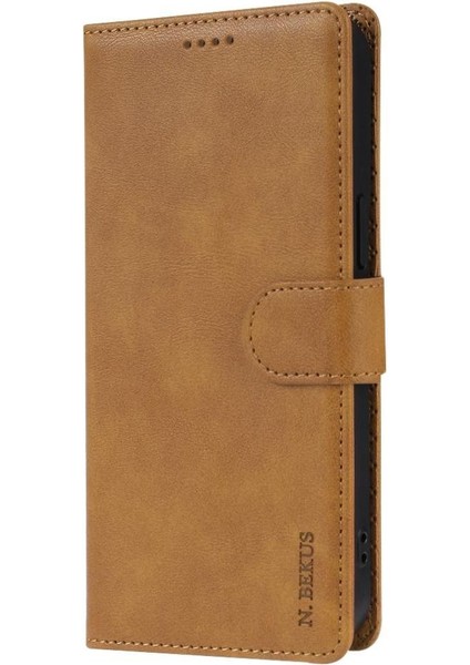 IPhone 14 Için Flip Case Pro Max Çift Katmanlı Koruma Yan Cep Kartı (Yurt Dışından)