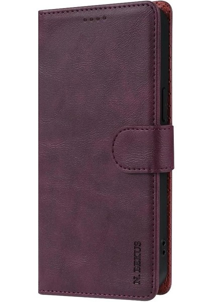 IPhone 15 Pro Için Flip Case Yan Cep Manyetik Kapatma Kart Yuvaları Anti (Yurt Dışından) modelleri