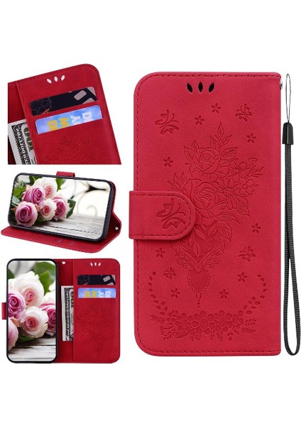 Onur Magic6 Pro Flip Pu Deri Kapak Için Kılıf Kart Yuvaları Cüzdan Kılıf (Yurt Dışından)