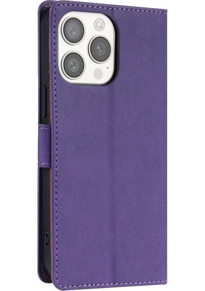 IPhone 16 Için Flip Case Pro Max Çift Katmanlı Koruma Anti Kayma Manyetik (Yurt Dışından)