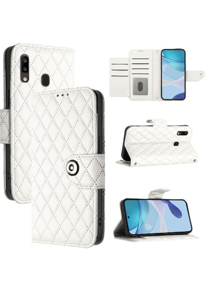 Samsung Galaxy M10S Bilek Şerit Kart Tutucu Için Kılıf Darbeye Şık (Yurt Dışından)