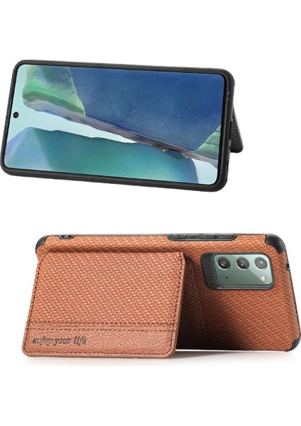 Samsung Galaxy Not 20 Için Kılıf Standı Fonksiyonu Komple Kamera Güvenlik Kartı (Yurt Dışından) modelleri
