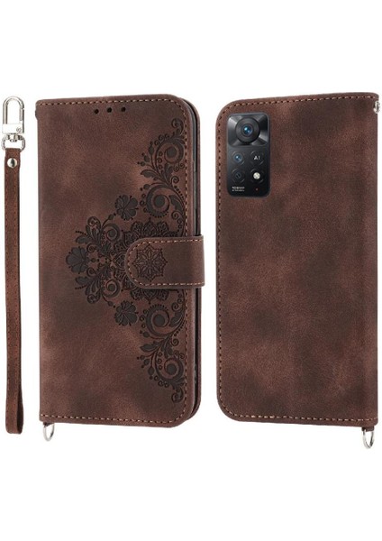 Xiaomi Redmi Not 11 Pro Için Flip Case Darbeye Çoklu Kredi Kartı (Yurt Dışından)
