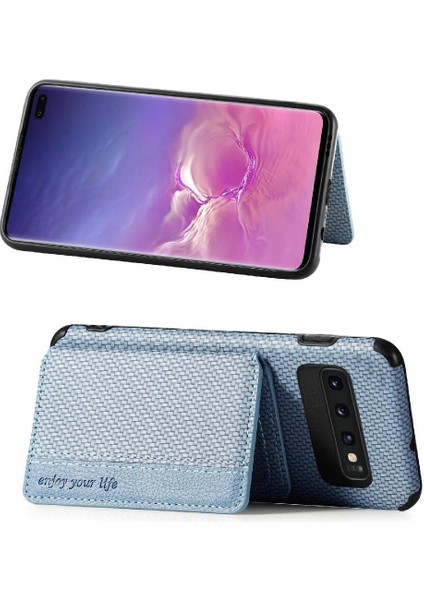 Samsung Galaxy S10 Artı Komple Kamera Güvenlik Manyetik Kart Rfıd Için Kılıf (Yurt Dışından) modelleri