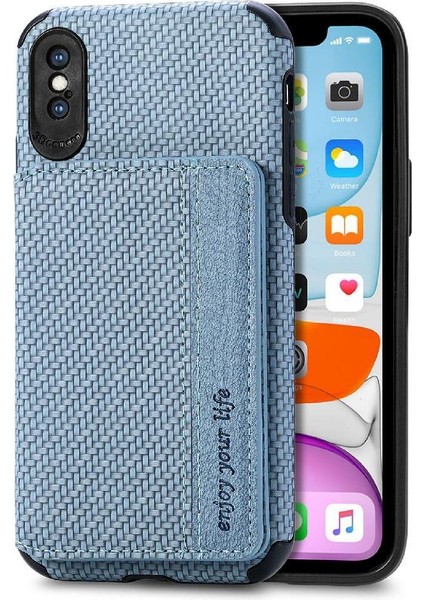 IPhone Xs Max Rfıd Engelleme Standı Fonksiyonu Manyetik Kart Tutucu (Yurt Dışından)