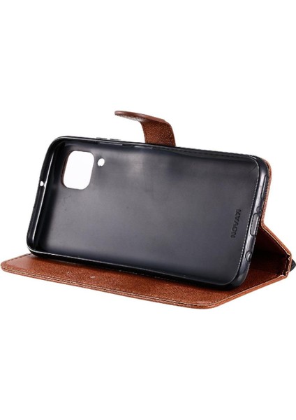 Kart Yuvası Klasik ile Huawei P40 Lite Yüksek Kaliteli Deri Için Flip Case (Yurt Dışından) fiyatları