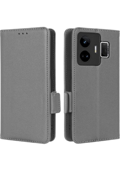 Realme Gt Neo 5 Için Kılıf Pu Deri Cüzdan Kart Yuvaları Tutucu Manyetik Yan (Yurt Dışından) fırsatları