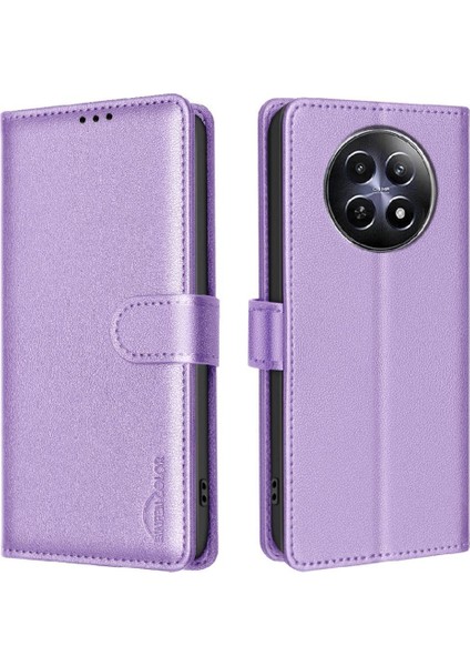 Realme 12 5g Cüzdan Manyetik Pu Deri Rfıd Engelleme Kartı Için Flip Case (Yurt Dışından) indirimleri