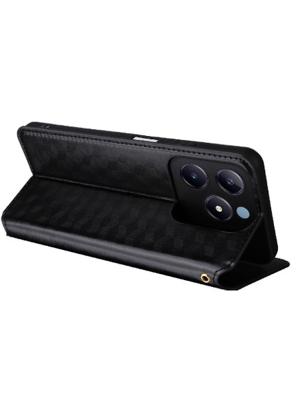 Realme C63 4g Pu Deri Cüzdan Manyetik Kapatma Kartı 3D Için Flip Case (Yurt Dışından) modelleri