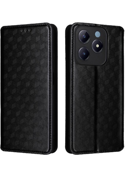 Realme C63 4g Pu Deri Cüzdan Manyetik Kapatma Kartı 3D Için Flip Case (Yurt Dışından) indirimleri