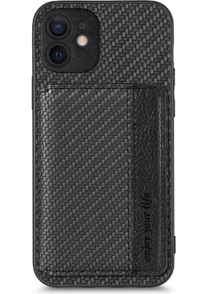 IPhone 11 Için Kılıf Komple Kamera Güvenlik Manyetik Kart Tutucu Rfıd Standı (Yurt Dışından) modelleri