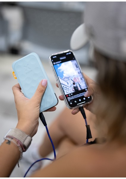 20W Fuel Series Powerbank 10.000mAh – Dusk White fırsatları