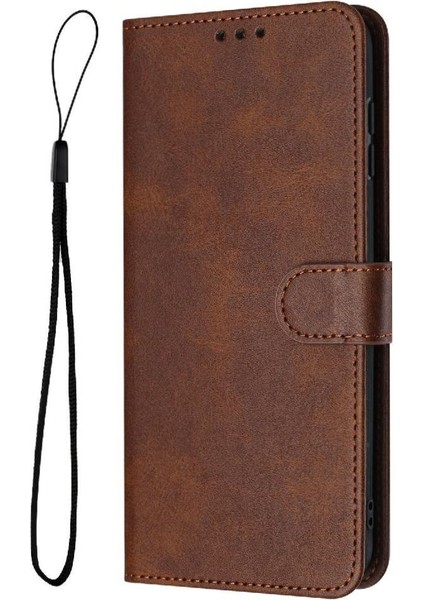 Kart Yuvası ile Xiaomi Redmi A2 Artı Kickstand Için Flip Case Pu Deri (Yurt Dışından)