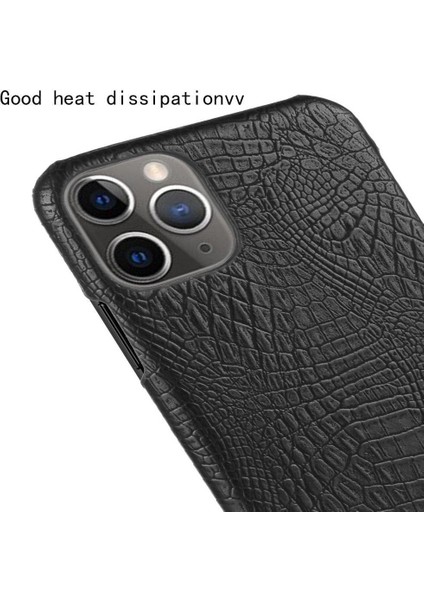 Şık Klasik Kılıf IPhone 11 Pro Max Klasik Timsah Moda Anti (Yurt Dışından)