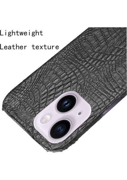 IPhone 14 Için Şık Klasik Durumda Artı Klasik Timsah Moda Kapak (Yurt Dışından) fırsatları