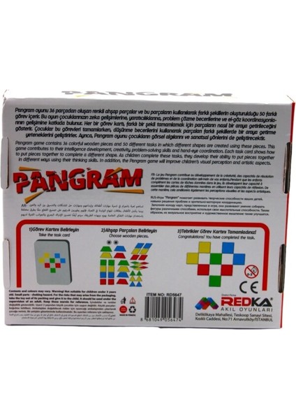 Kumtoys Pangram Geometrik Şekiller RD5647