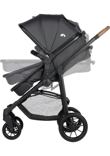 Bebeconfort Haze Trio 3'ü 1 Arada Seyahat Sistem Bebek Araba Mineral Graphite