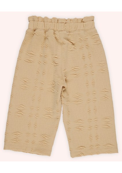 Kız Bebek Beli Lastikli Pantolon