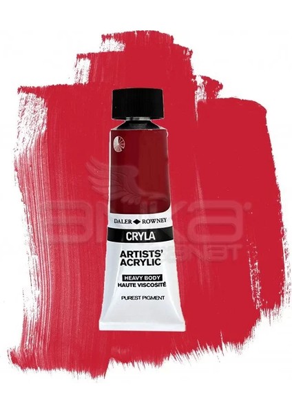 Cryla Artist Akrilik Boya 75ML 528 Quinacridone Yellow Red Seri D