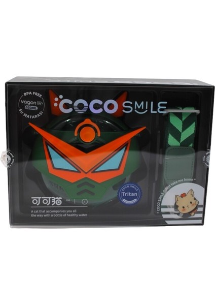 Cocosmıle CS0005 Trıran Matara 630 ml Yeşil