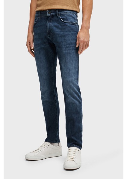 Streç Pamuklu Slim Fit Jeans Erkek Kot Pantolon 50513620 431