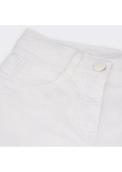 Kız Çocuk Düğmeli Pantolon