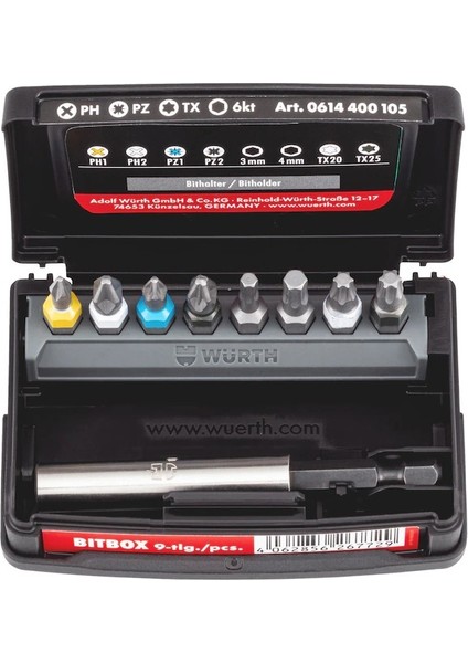 Bits Uç Seti Ph/pz/tx/allen-9p