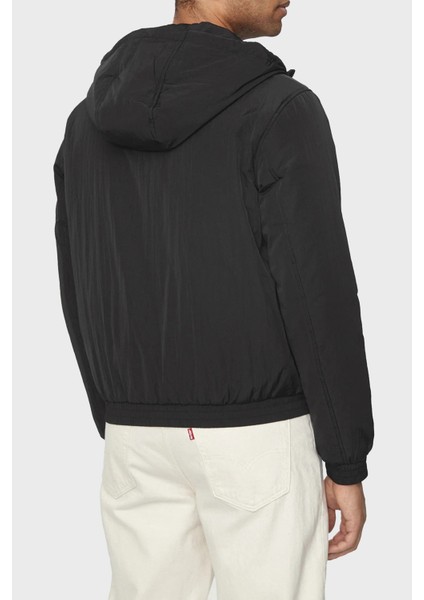 Logolu Ayarlanabilir Kapüşonlu Mont J30J325596BEH Erkek Mont J30J325596 Beh fiyatları