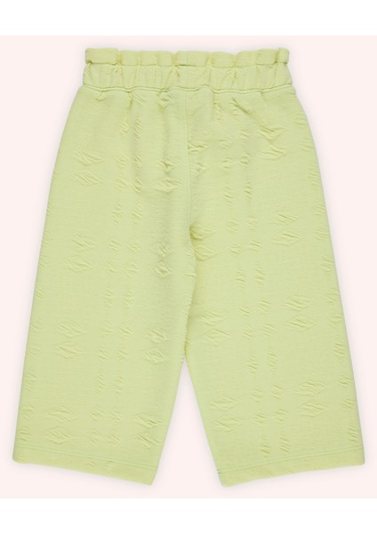 Kız Bebek Beli Lastikli Pantolon