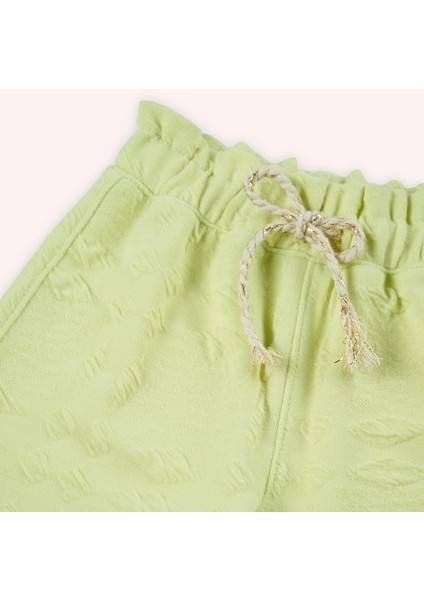 Kız Bebek Beli Lastikli Pantolon