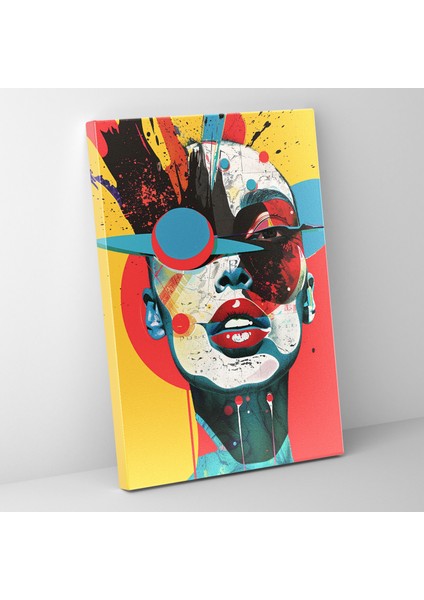 Klasik Pop Art Kanvas Tablo - Klasisizm ve Popart, Duvar Sanatı, Kanvas Tablo, Kanvas Tablo, 30X50 cm