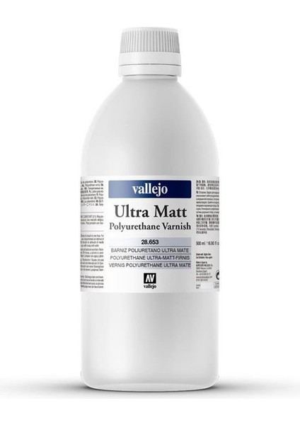 28653 500 Ml. Poliürethan Ultra Mat Vernik, Model Boyası