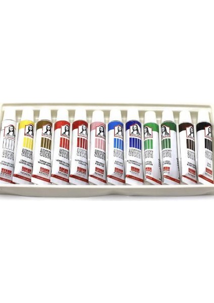 SD125 Akrilik Boya 12 RENKX12ML