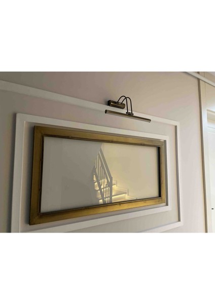 E27 Eskitme Kasa Sarı Işık Elektrikli Banyo Duvar Ayna Tablo Aydınlatma Flüt Kuğu Aplik Ledli Aplik