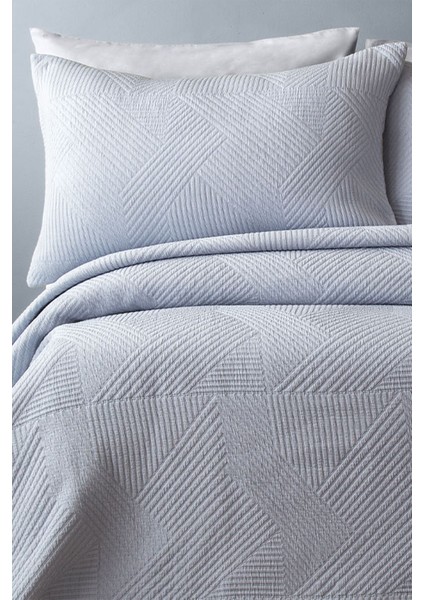 Savoy Indigo Tek Kişilik Yatak Örtüsü Seti
