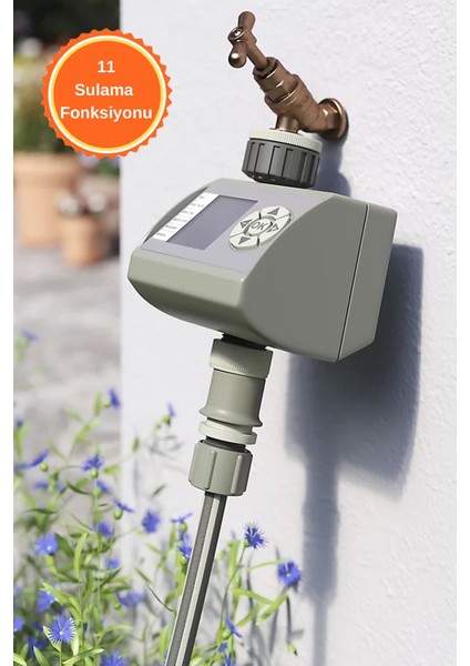 Verve Yeni Seri Elektronik Programlanabilir Bahçe Sulama Su Zamanlayıcı Elektronik Zamanlayıcı 11MO