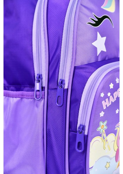 Unicorn Baskılı, Su Geçirmez, Ortopedik Sırt Özellikli, Ilkokul Çantası + Beslenme Çantası fiyatları