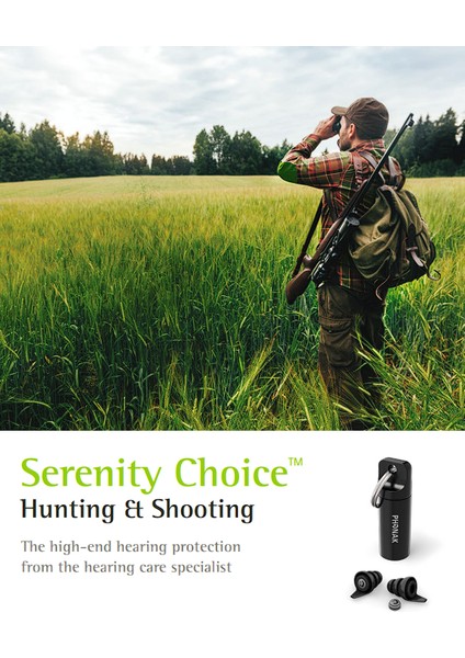 Serenity Choice Kulak Tıkacı (Hunting&shooting)