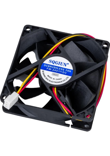 IC-216A Fırçasız Dc Fan 80X80X25MM 24 Volt 3 Pin modelleri