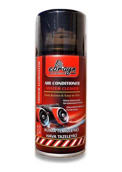 Ebrayn Klima Temizleyici & Hava Tazeleyici Klima Bombası 150 ml