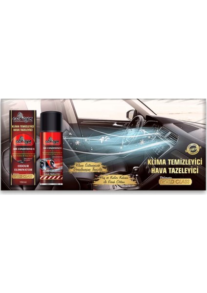 Ebrayn Klima Temizleyici & Hava Tazeleyici Klima Bombası 150 ml indirimleri