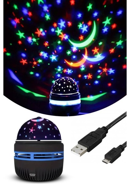 Mini Yıldız Işığı Gece Lambası