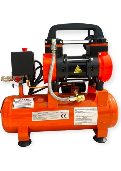 500-1500 Watt 9 Lt Ultra Güçlü Sessiz Yağsız 1 Hp 8 Bar Hava Kompresörü 700 ve Üstü 2 Yıl 10 L 1-1, fiyatları