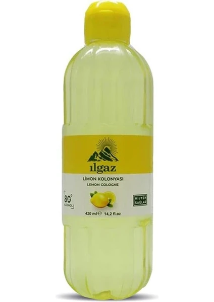 ILGAZ Limon Kolonyası 80 Derece 420 ml