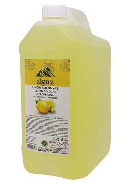 Limon Kolonyası 80 Derece 5 Lt