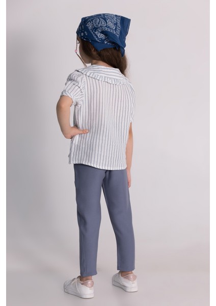 Kız Takım Gömlek Pantalon modelleri